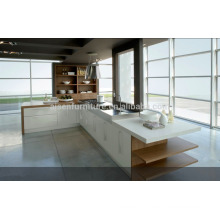SKB2244 Armoire de cuisine Laquer Haute Brillance Couleur blanche Modern Style Armoires de cuisine modulaires Design Cabinet de cuisine italien